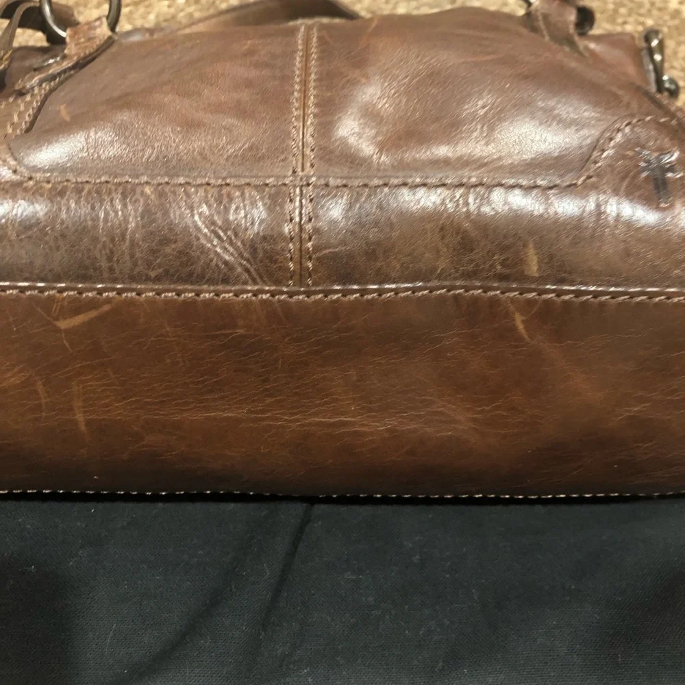 NWOT Frye Washed Leather Bag - Picture 5 of 10